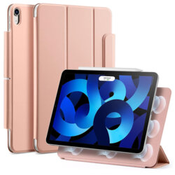 Husa iPad Air 5 (2022) ESR Rebound Magnetic, roz auriu