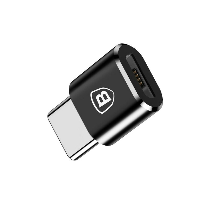 Convertor, adaptor OTG Micro-USB la Type-C, 2.4A Baseus, CAMOTG-01