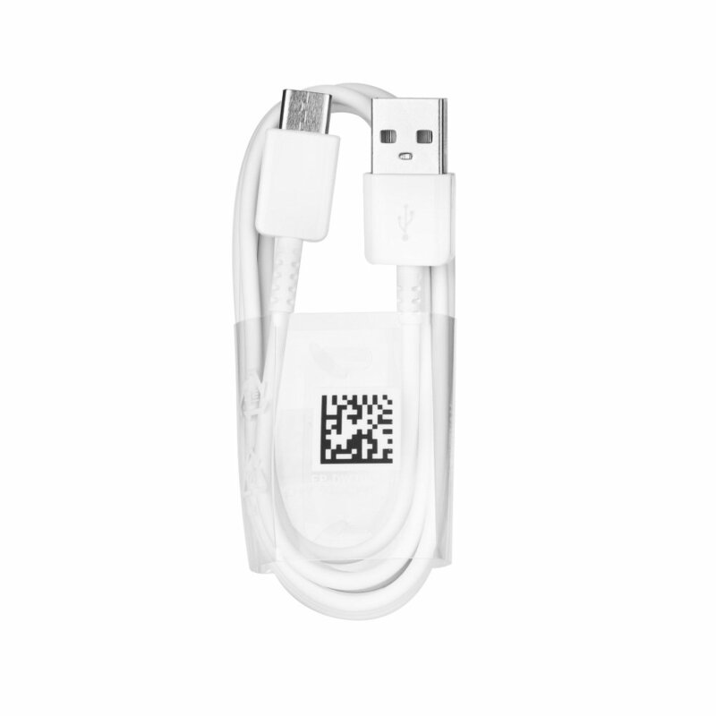 Cablu date Samsung USB la Type-C, 1.5m, alb, bulk, EP-DW700CWE