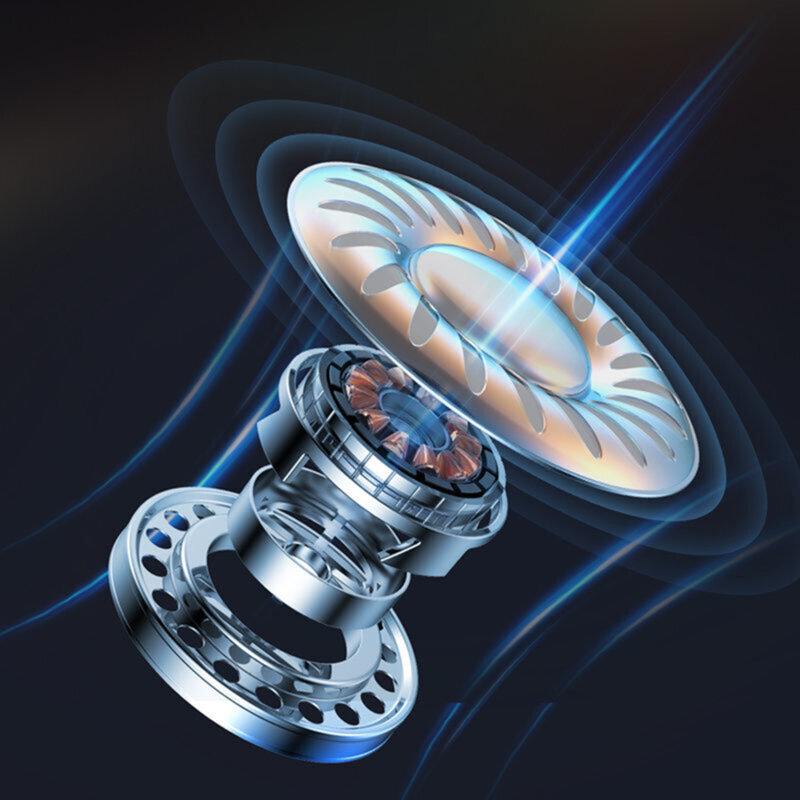 Casti in-ear USB-C cu fir si microfon Joyroom, argintiu, JR-EC04