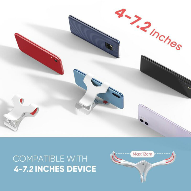 Suport telefon birou brat flexibil Ugreen, alb, 30488