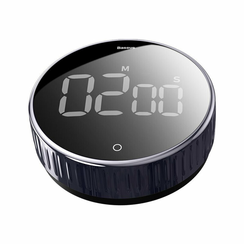 Cronometru, temporizator universal cu magnet Baseus ACDJS-01, negru