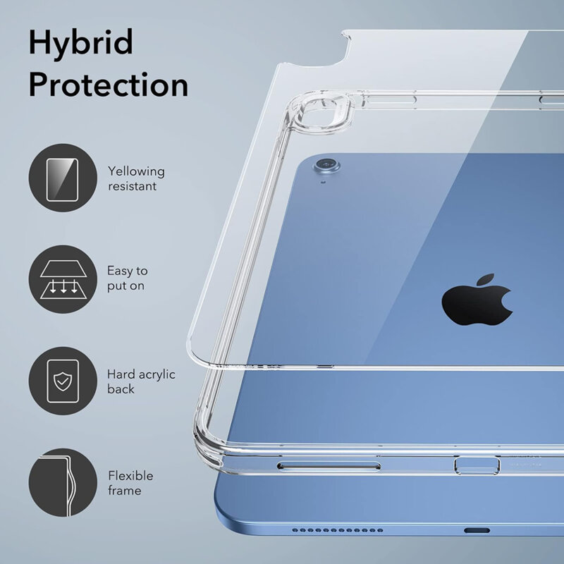 Husa iPad 10 (2022) 10.9 ESR Classic Hybrid, transparenta