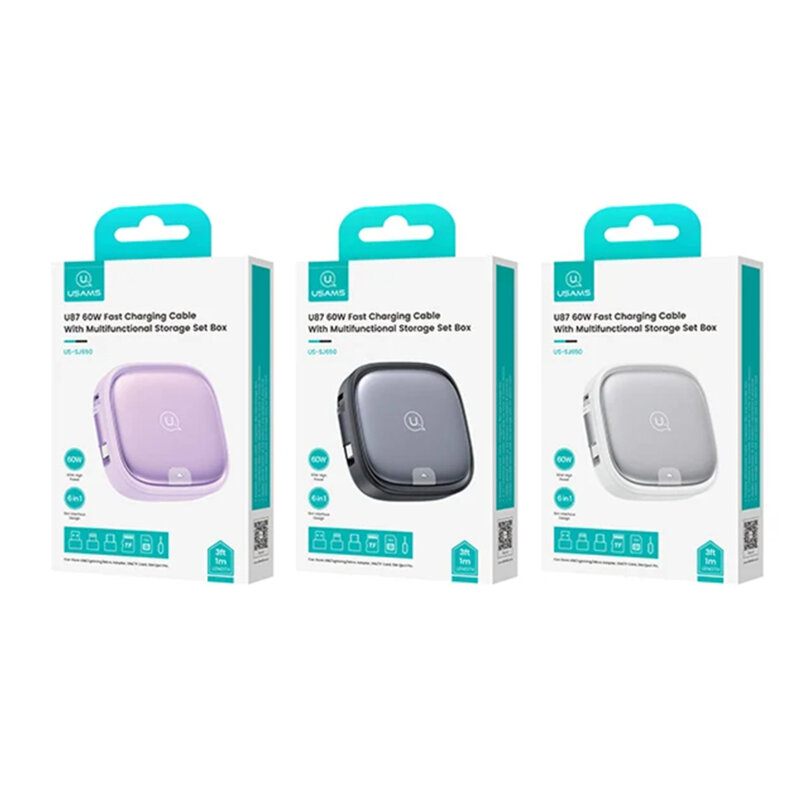 Cablu de date multufunctional Usams US-SJ650 U87