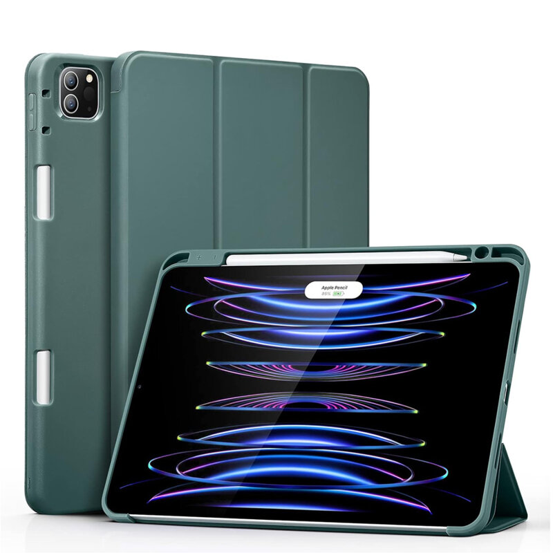 Husa iPad Pro 11 (2022) ESR Rebound Pencil, verde