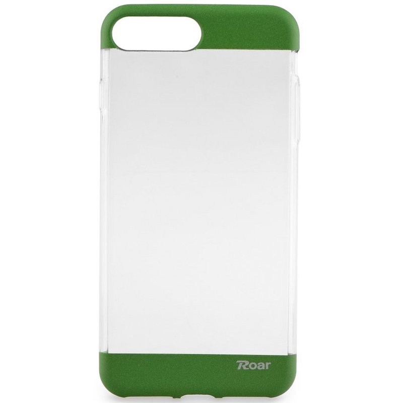 Husa iPhone 8 Plus Roar Fit UP Transparent-Verde