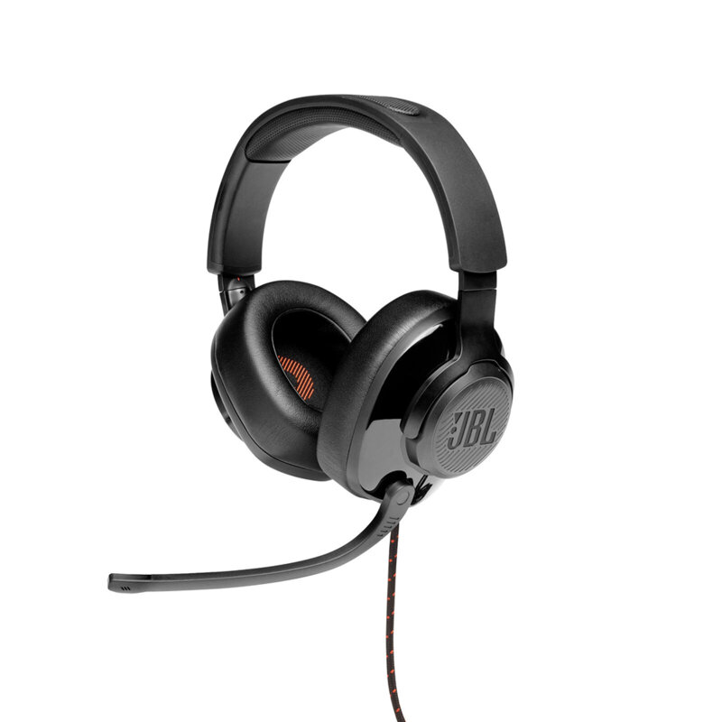 Casti gaming over-ear cu microfon JBL Quantum 200, negru