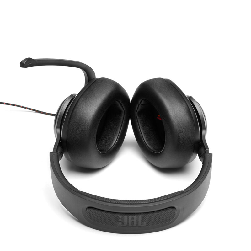 Casti gaming over-ear cu microfon JBL Quantum 200, negru