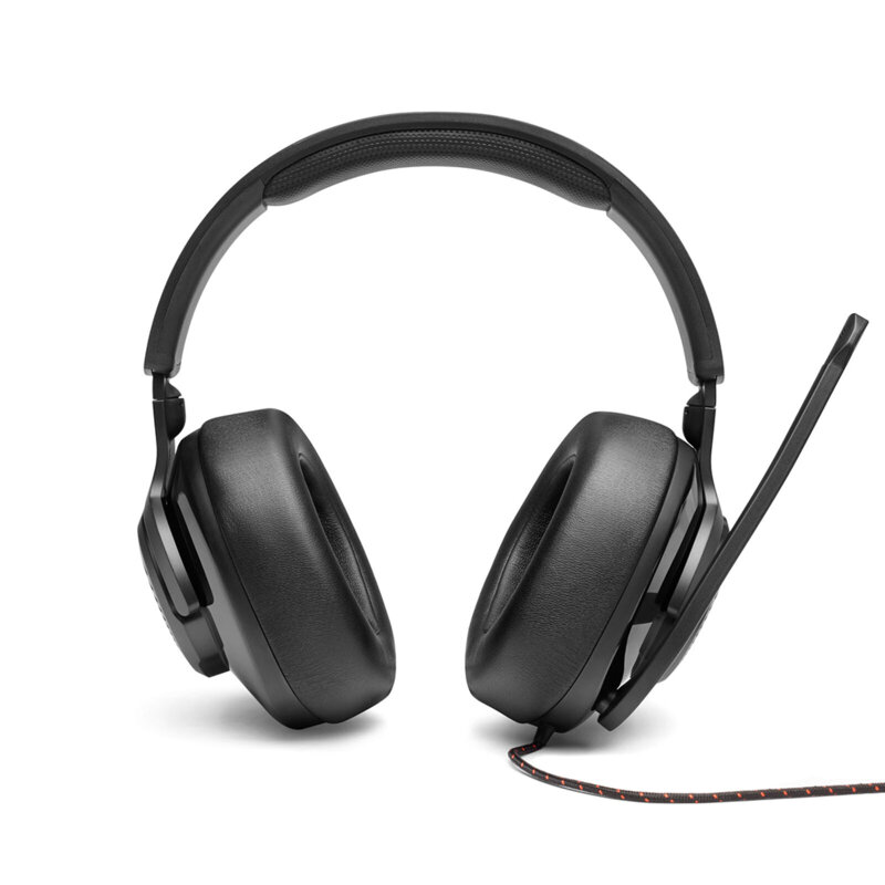 Casti gaming over-ear cu microfon JBL Quantum 200, negru