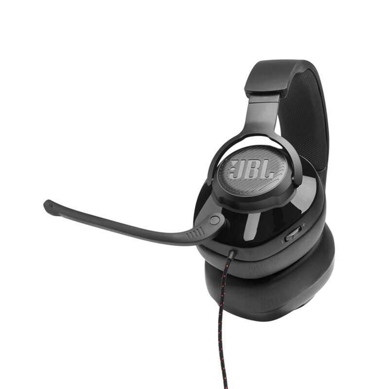 Casti gaming over-ear cu microfon JBL Quantum 200, negru
