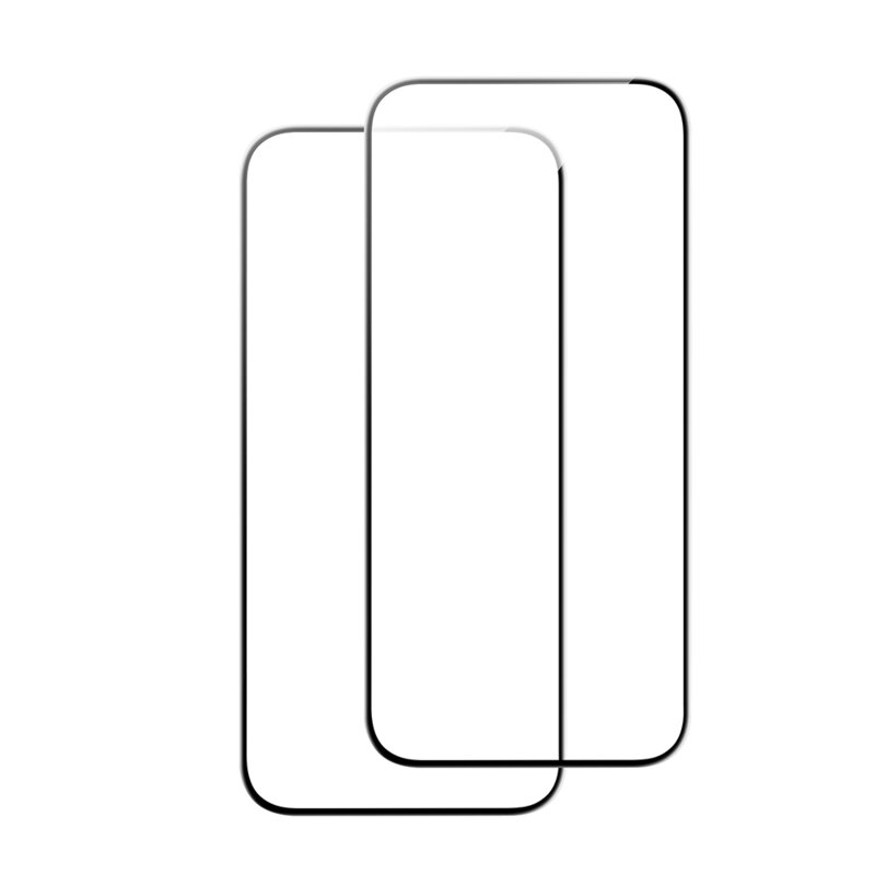 [Pachet 2x] Folie sticla iPhone 15 ESR Tempered Glass, negru