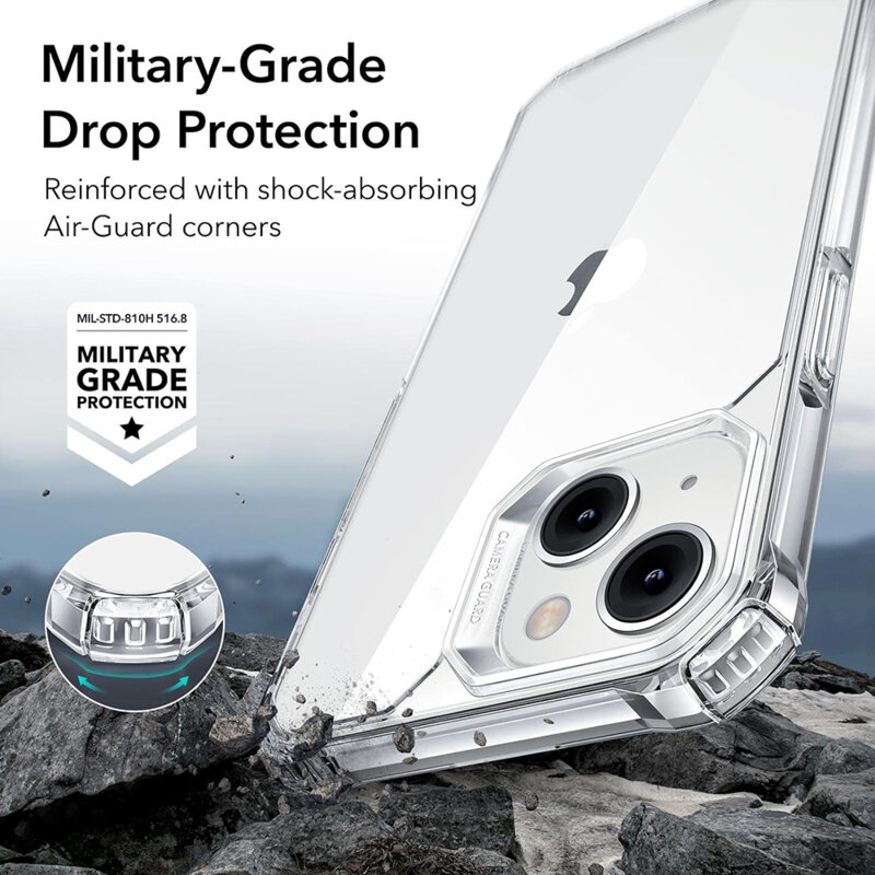 Husa iPhone 14 Plus ESR Air Armor, transparenta