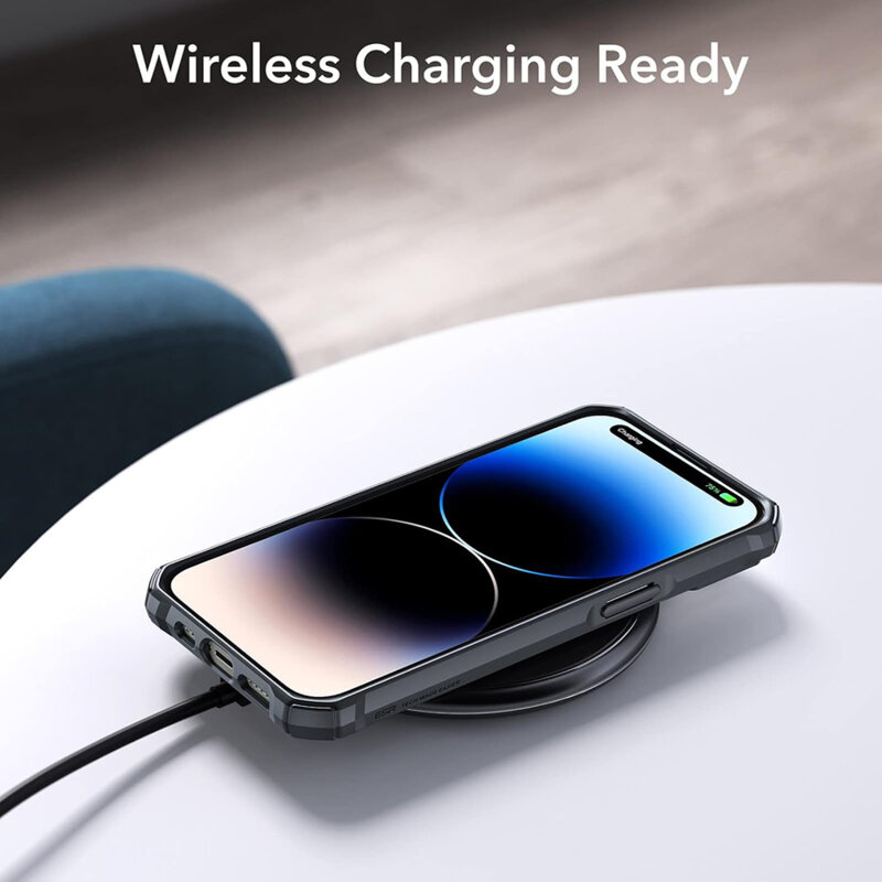 Husa iPhone 14 Pro Max ESR Air Armor, negru/transparenta