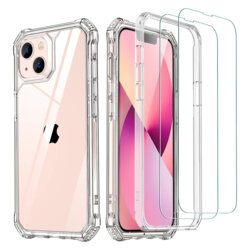 Husa + 2x folie iPhone 13 ESR Air Armor 360, transparenta