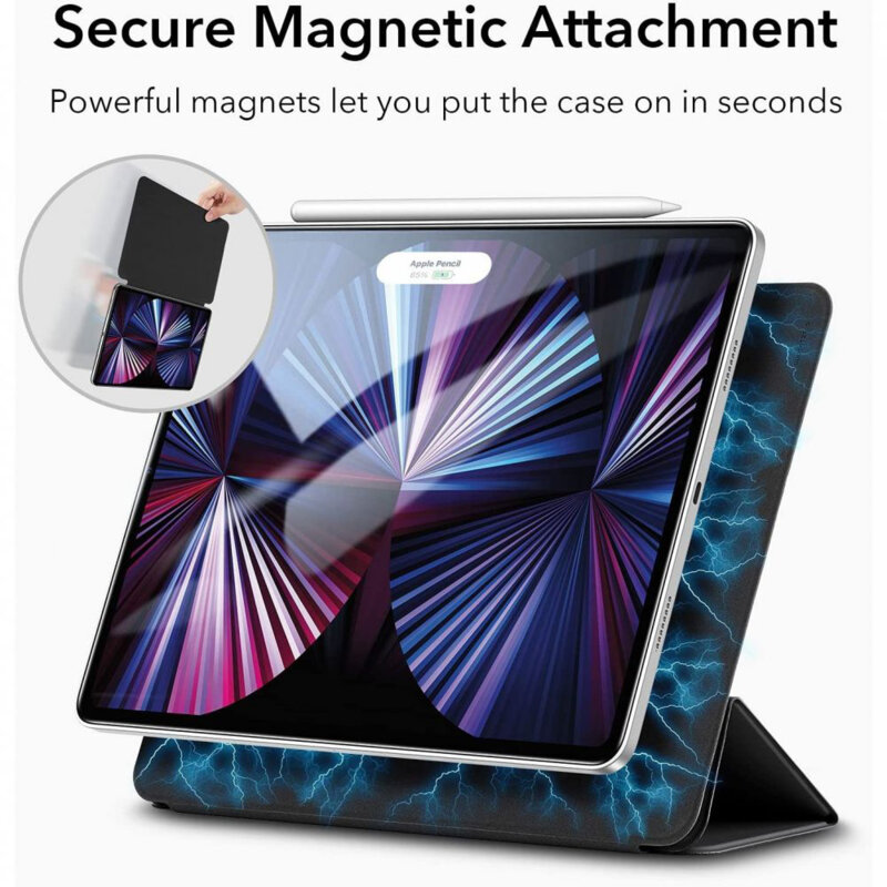 Husa iPad Pro 2018 11.0 A2013/A1934 ESR Rebound Magnetic, albastru
