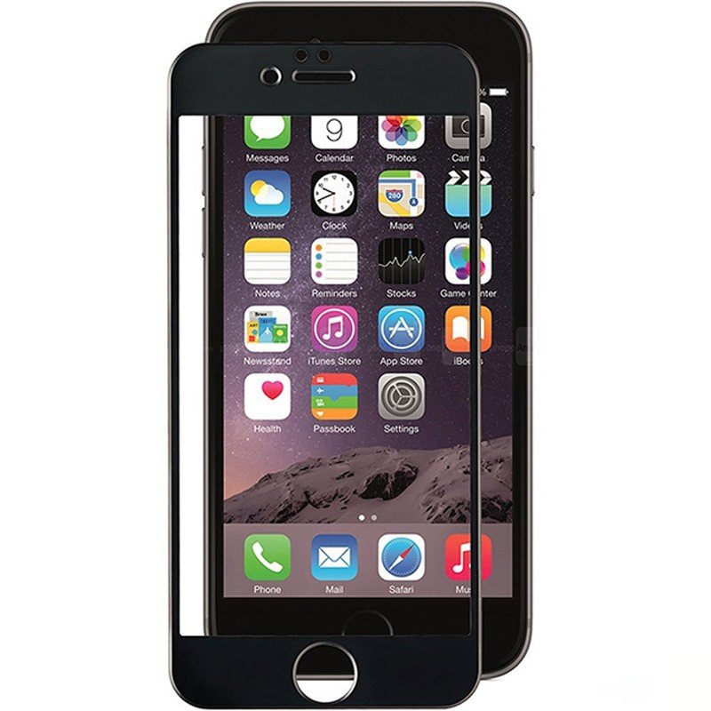 Folie Protectie iPhone 8 Plus FullCover - Negru