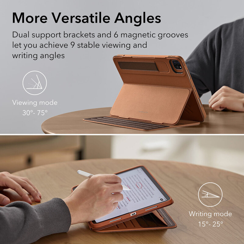 Husa iPad Pro 12.9 (2022) ESR Shift Magnetic, maro