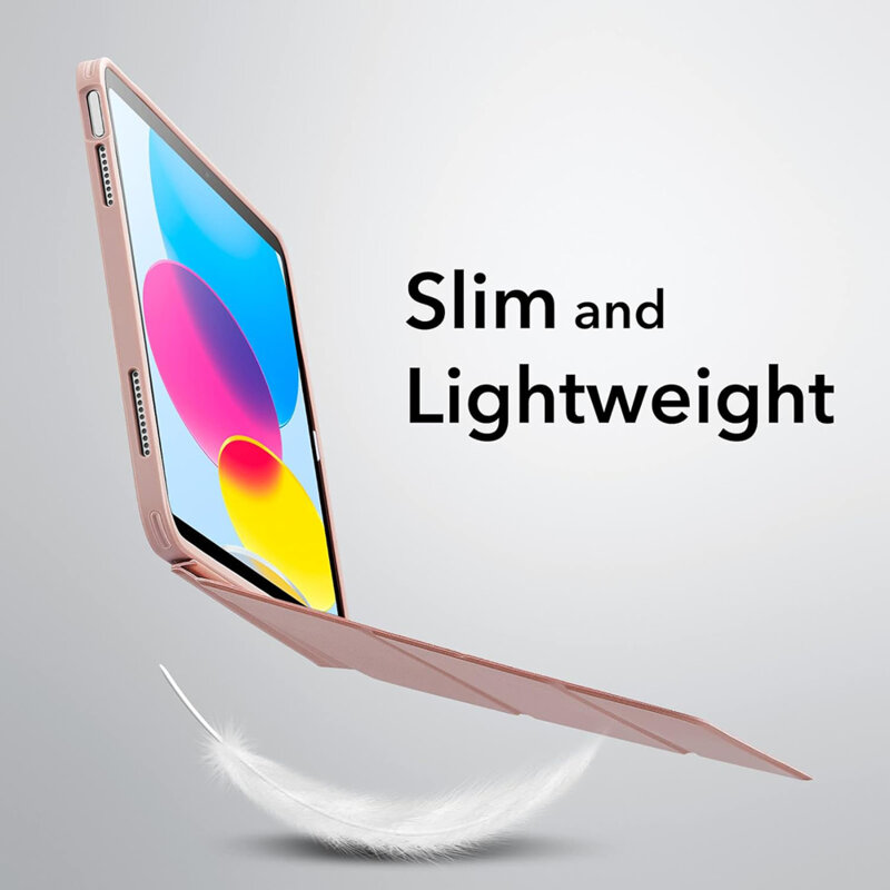Husa iPad 10 (2022) 10.9 ESR Ascend Hybrid, roz