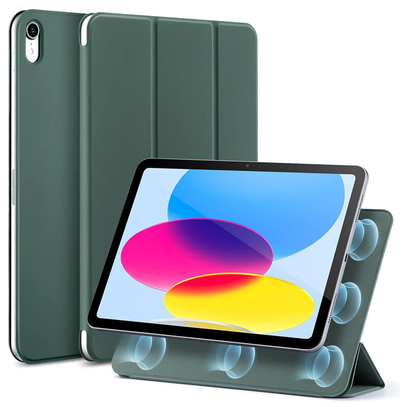 Husa iPad 10 (2022) 10.9 ESR Rebound Magnetic, verde