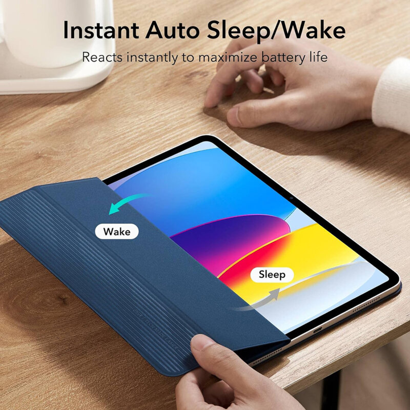 Husa iPad 10 (2022) 10.9 ESR Rebound Magnetic, albastru