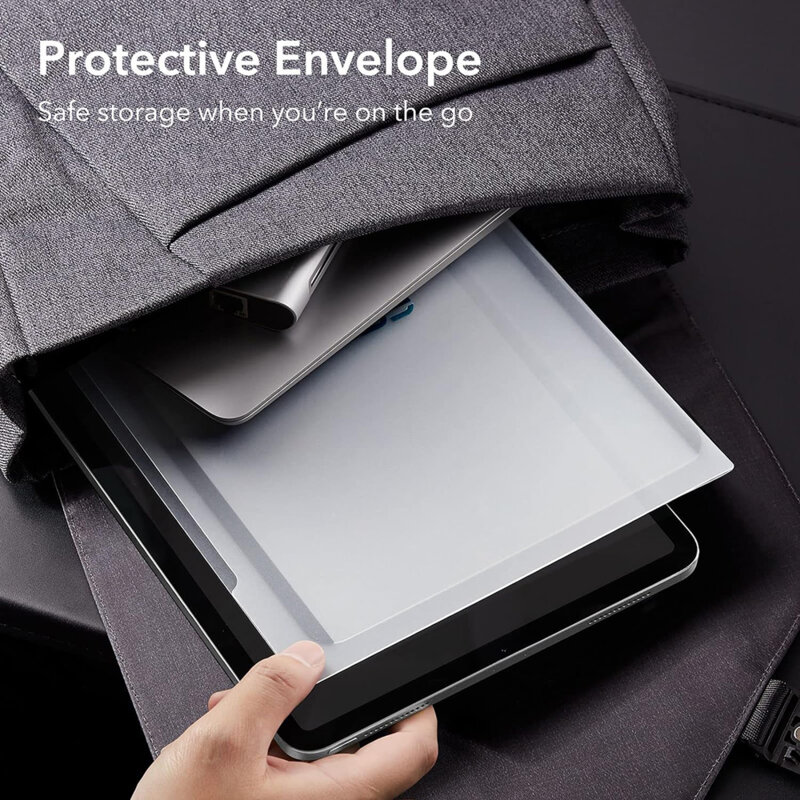 Folie iPad Air 11 (2024) ESR Paper-Feel Magnetic, transparenta
