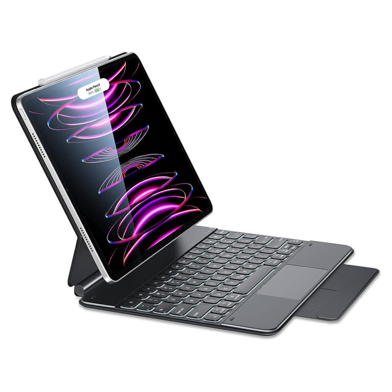 Husa + tastatura iPad Pro 2018 12.9 A2014/A1895 ESR Rebound Magnetic, negru