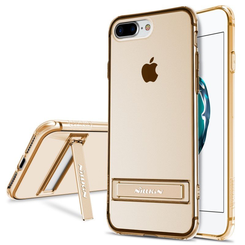 Husa Apple iPhone 8 Plus Nillkin Crashproof II Series - Portocaliu