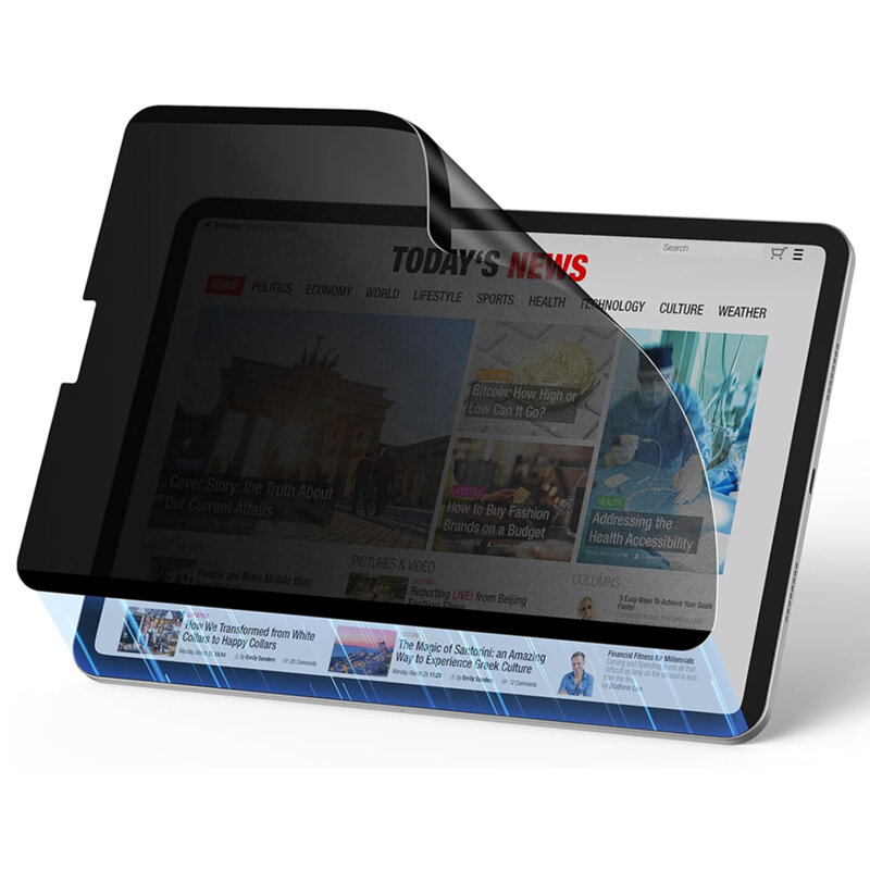 Folie iPad Air 5 (2022) ESR Paper-Feel Magnetic, privacy