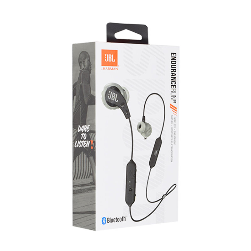 Casti wireless alergare JBL Endurance Run BT, IPX5, negru
