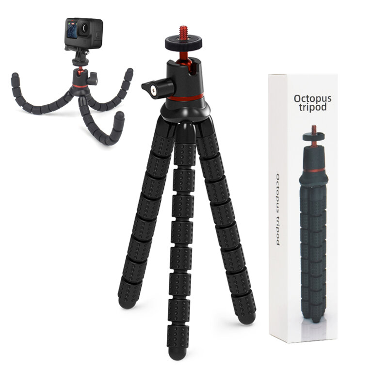 Suport pentru camera video GoPro Techsuit, negru, JX-004