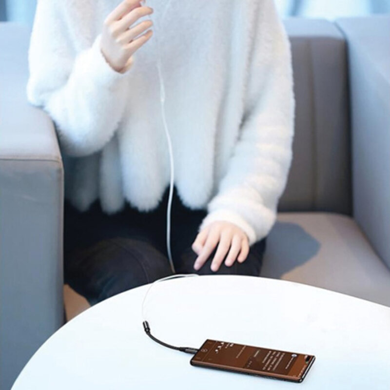 Adaptor audio DAC tip C la auxiliar 3.5mm Usams AU16, US-SJ599