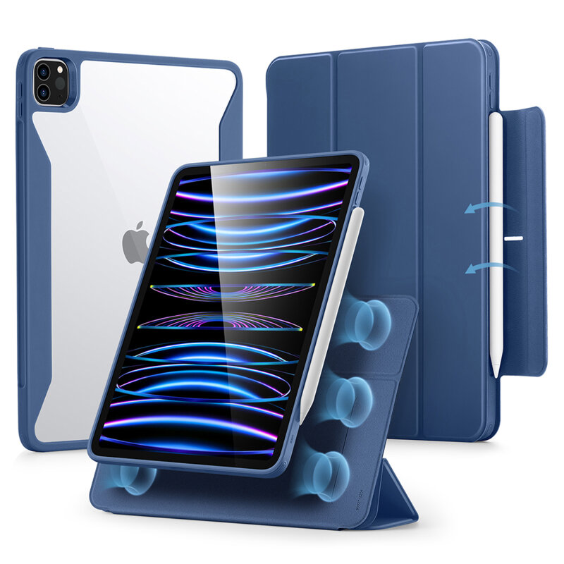 Husa iPad Pro 11 (2022) ESR Rebound Hybrid, albastru