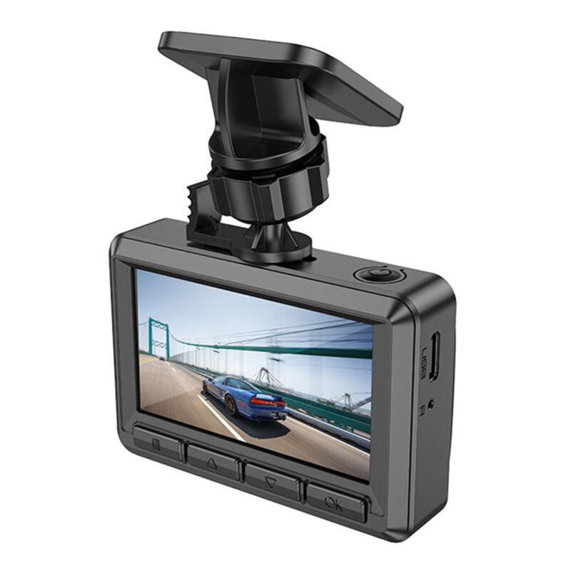 DashCam, camera video auto pentru parbriz masina FullHD Hoco DV2