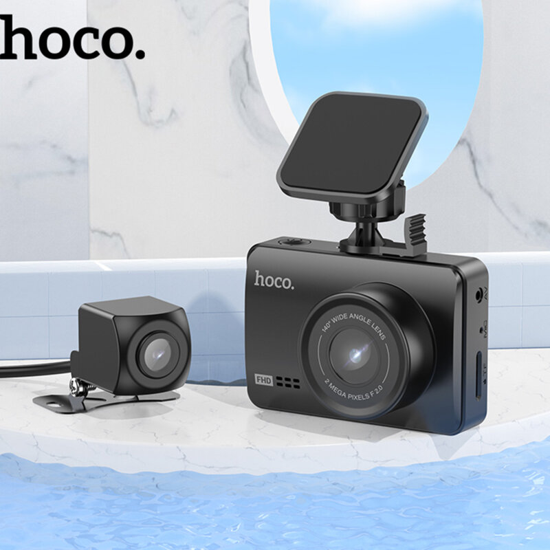 Camera auto DashCam pentru masina cu prindere parbriz Hoco DV3
