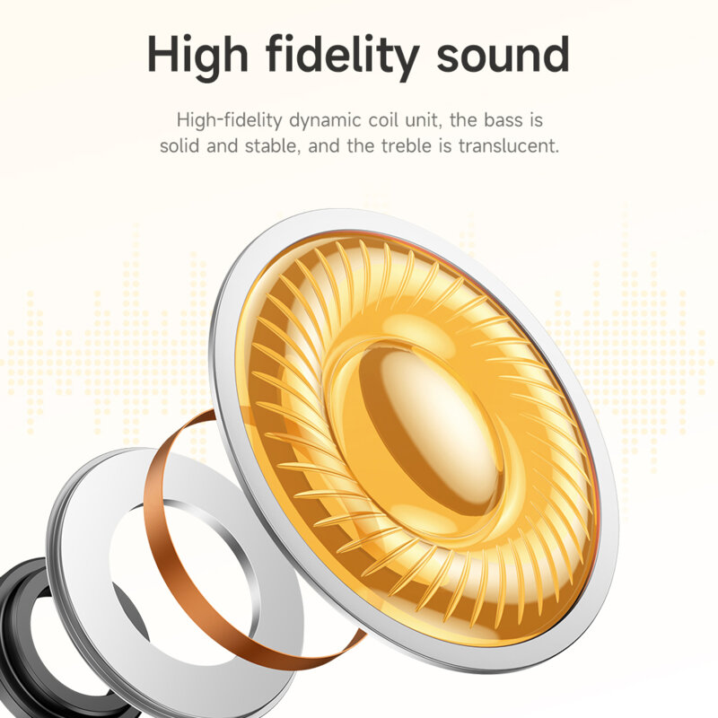 Casti Hi-Fi Bluetooth in-ear true wireless Hoco EQ3, negru