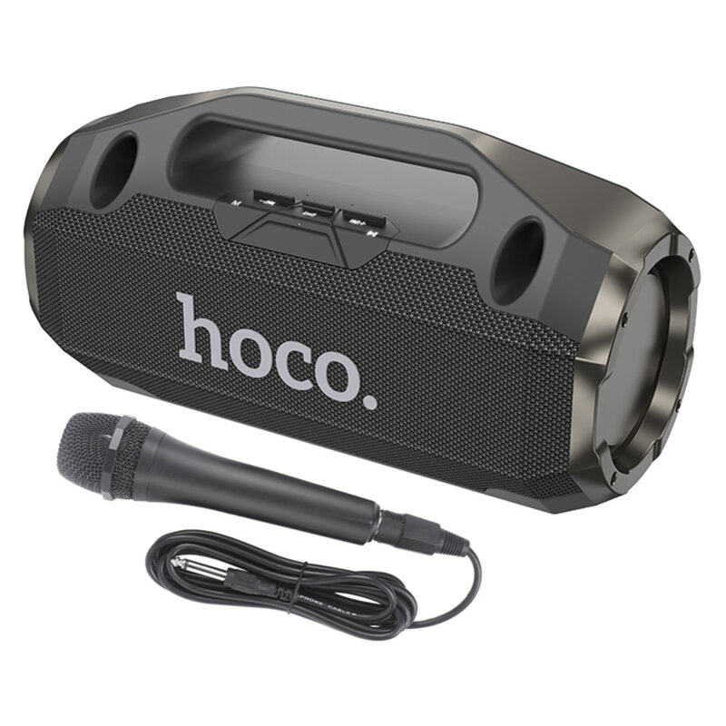 Boxa wireless cu microfon 10W Hoco HA3, TF, USB, AUX
