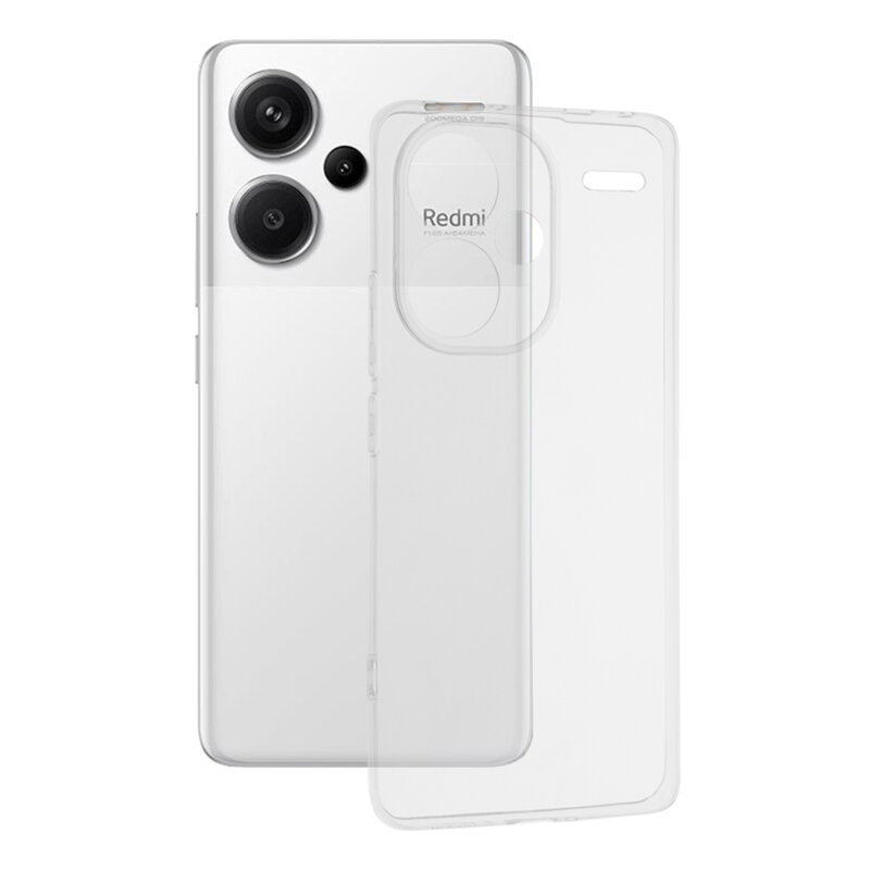 Husa Xiaomi Redmi Note 13 Pro+ 5G Techsuit Clear Silicone, transparenta