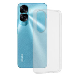 Husa Honor 90 Lite Techsuit Clear Silicone, transparenta