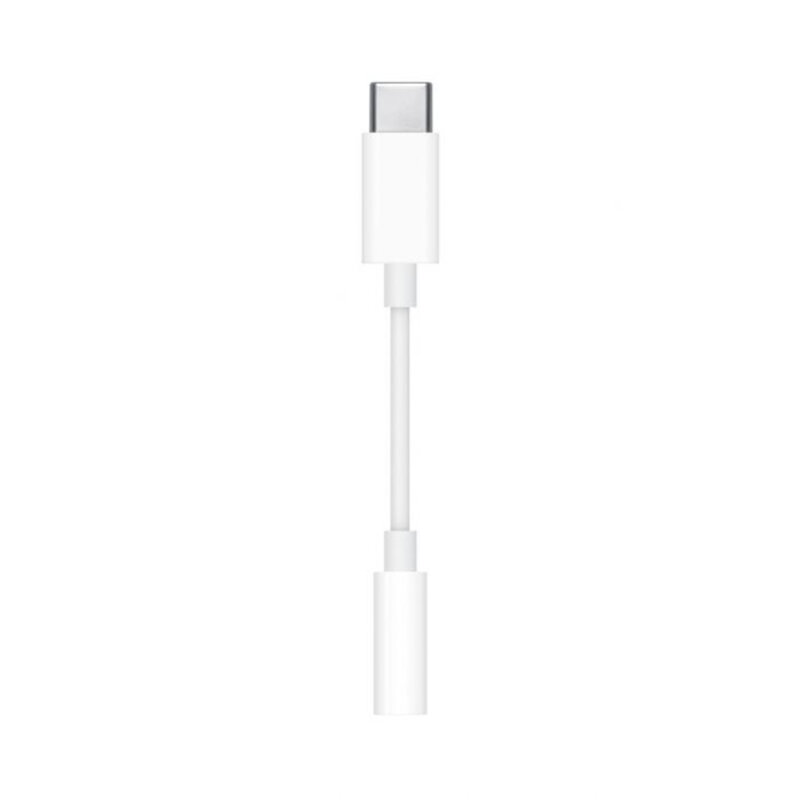 Adaptor audio Type-C la Jack 3.5mm Apple MU7E2ZM/A, alb