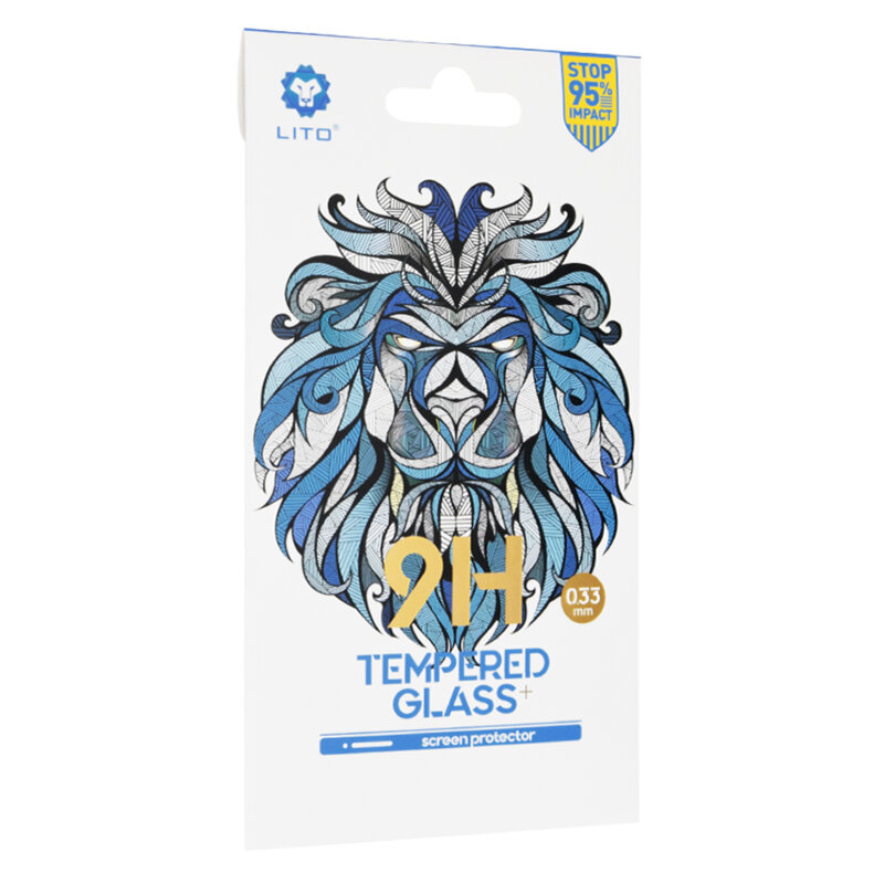 Folie sticla Samsung Galaxy A12 Nacho Lito 9H Tempered Glass, clear