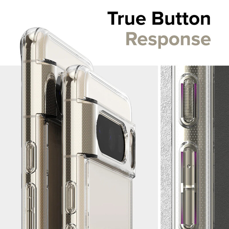 Husa Google Pixel 8 Pro Ringke Fusion, transparenta