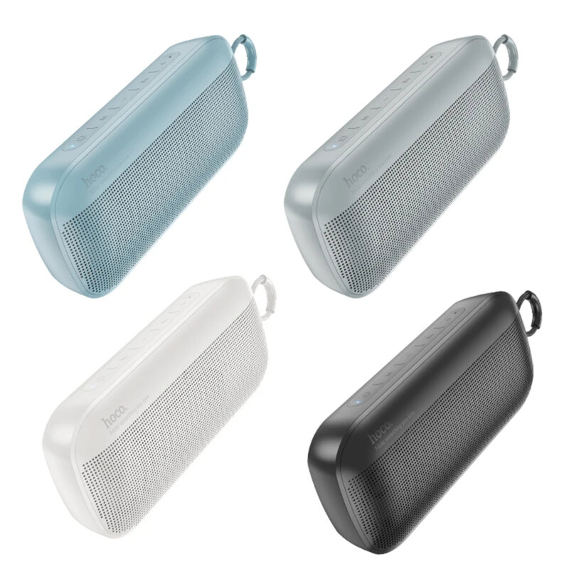 Mini boxa wireless Bluetooth, curea de mana Hoco HC21, alb