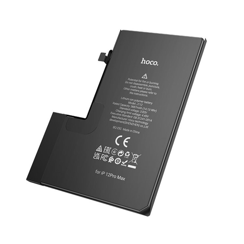 Baterie acumulator iPhone 12 Pro Max Hoco J112, 3687mAh, negru