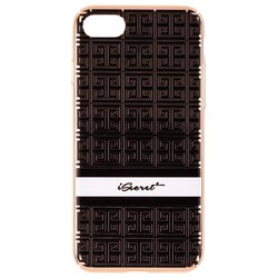 Husa iPhone 8 iSecret UltraSlim - Black Pattern