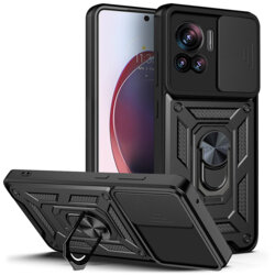 Husa Motorola Edge 30 Ultra protectie camera Techsuit CamShield Series, negru