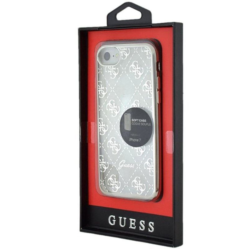 Bumper iPhone 8 Guess - Silver GUHCP7TR4GSI