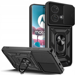 Husa Motorola Edge 40 Neo protectie camera Techsuit CamShield Series, negru