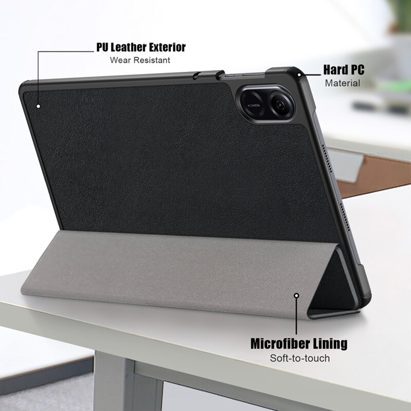 Husa Honor Pad X9 Techsuit FoldPro, negru