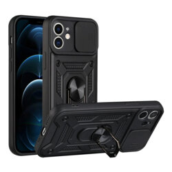 Husa iPhone 11 protectie camera Techsuit CamShield Series, negru
