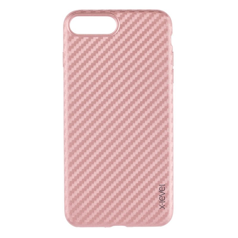 Husa Iphone 8 Plus X-Level ColorFiber - Pink